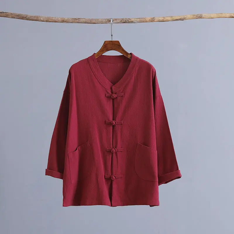 Traditional chinese blouse shirt tops for women Mijn winkel