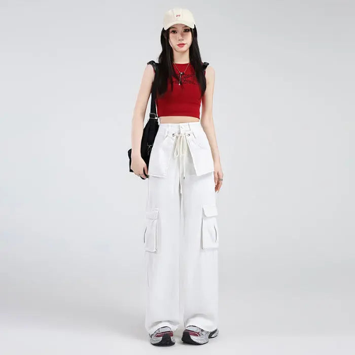 Lemon Yellow Overalls Jeans For Women Mijn winkel