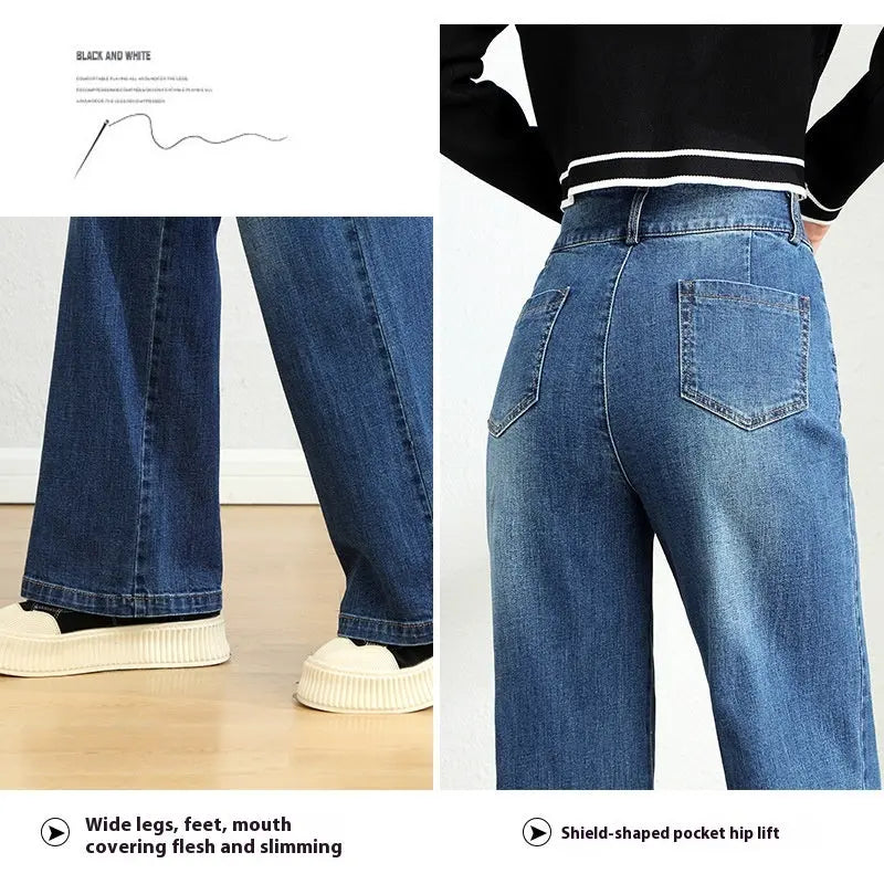 Straight Jeans Stretch Slimming Women Mijn winkel