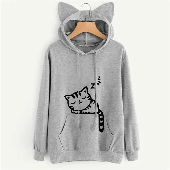 Long Sleeve Sweatshirt Hoodies Women Casual Crop Top Mijn winkel