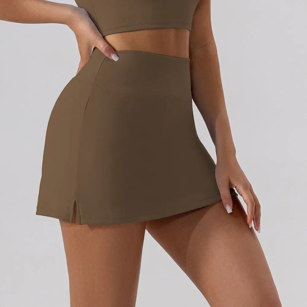 Slim Fit Yoga Skirts Breathable Mini Skirt Fitness Tennis Exercise Skirt Mijn winkel