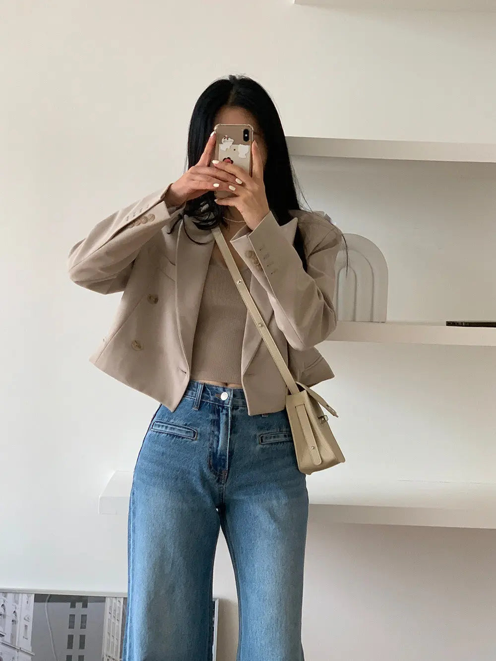 Retro High Waist Slimming Jeans Women Mijn winkel