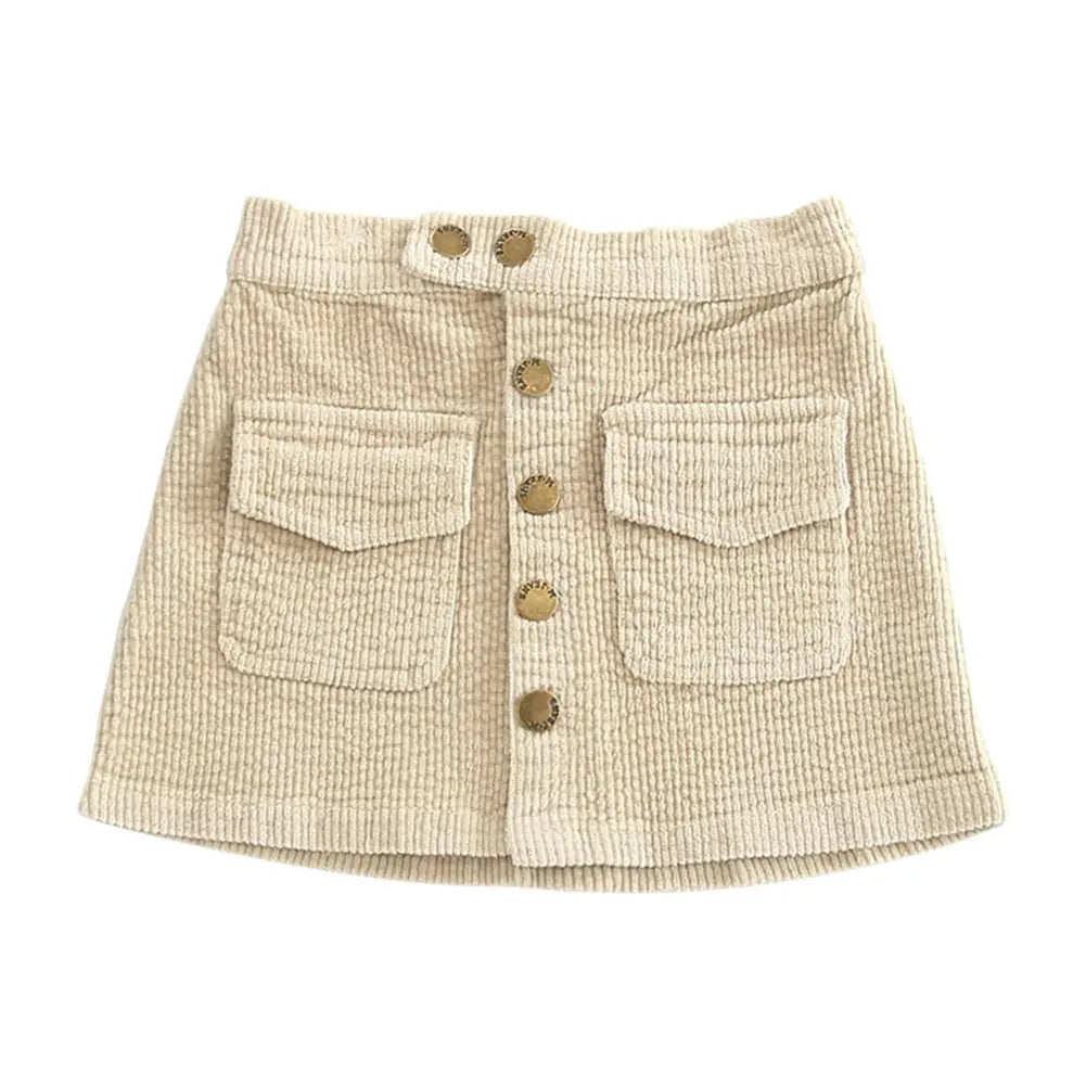 Girls' Skirts Western Style Corduroy Hip Skirts Mijn winkel