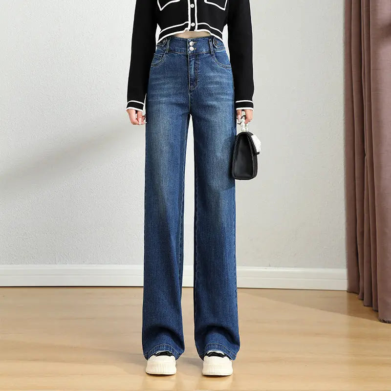 Straight Jeans Stretch Slimming Women Mijn winkel