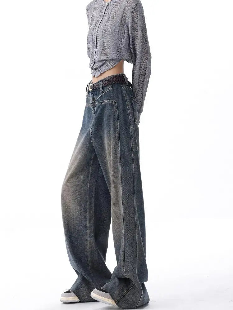 Wash Nostalgic Raw Hem Jeans Women Mijn winkel